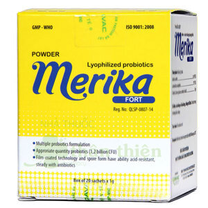 Thuốc men vi sinh Merika Fort 20 gói x 1g