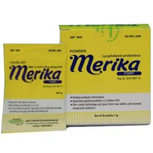 Thuốc men vi sinh Merika Fort 20 gói x 1g