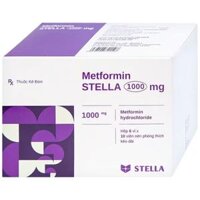 Thuốc Metformin 1000mg Stella hỗ trợ điều trị đái tháo đường tuýp 2 (60 viên)