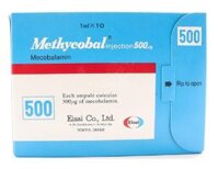 Thuốc METHYCOBAL INJECTION 500 ΜG (Mecobalamin) – Điều trị bệnh lý thần kinh ngoại biên (Hộp 10 ống tiêm x 1 ml)