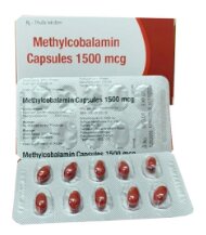 Thuốc Methylcobalamin Capsules 1500mcg – Điều trị thần kinh ngoại biên (3 vỉ x 10 viên) 140