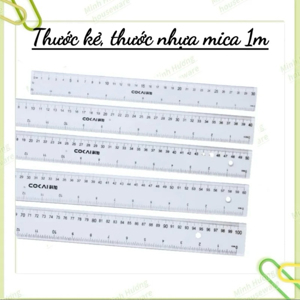 Thước mica 1m