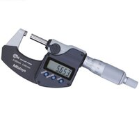 Thước micrometer đo ngoài điện tử Mitutoyo 0-25/0.001, IP65 (293-230-30)