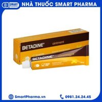 Thuốc mỡ Betadine Ointment hỗ trợ sát khuẩn vết loét, vết thương (40g)