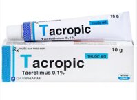 Thuốc mỡ Tacropic 0.1% (Tacrolimus) Đạt Vi Phú điều trị chàm thể tạng (10g)