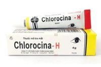 Thuốc mỡ tra mắt Chlorocina-H tuýp 4g