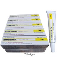 Thuốc mỡ tra mắt tetracyclin 1% medipharco (t/5gr)