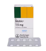 Thuốc Mobic 7.5mg Boehringer Ingelheim điều trị viêm xương khớp (2 vỉ x 10 viên)