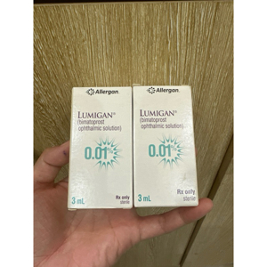 Thuốc mọc lông mày, dài mi Lumigan - Mỹ