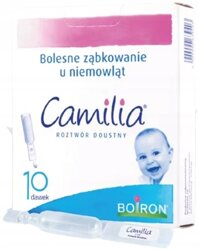 Thuốc mọc răng Boiron Camilia cho bé 10 tuổi