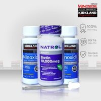 Thuốc mọc râu tóc Minoxidil 5% Combo 2 Lỏng 1 Biotin