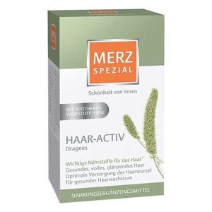 Thuốc Mọc Tóc Merz Spezial Haar Activ Dragees Của Đức - Merz xanh (120 Viên)
