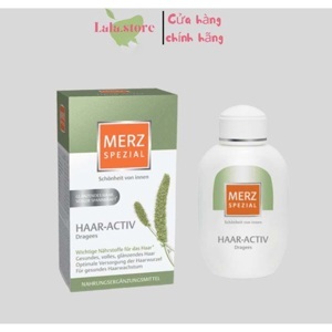 Thuốc Mọc Tóc Merz Spezial Haar Activ Dragees Của Đức - Merz xanh (120 Viên)