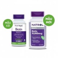 Thuốc mọc tóc Natrol Biotin 10,000mcg Maximum Strength