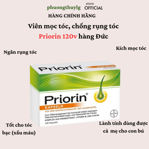Thuốc mọc tóc Priorin Neu Kapseln - 120 viên
