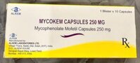 Thuốc Mycokem capsules 250mg phòng ngừa thải ghép ở bệnh nhân ghép thận