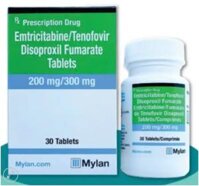 Thuốc Mylan Emtricitabine 200mg Tenofovir Disoproxil fumarate 300mg – Thuốc điều trị phơi nhiễm HIV (Hộp 30v)