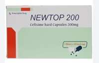 Thuốc Newtop 200mg Maxim (Cefixime) – Điều trị nhiễm khuẩn đường hô hấp (10 viên)