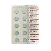 Thuốc ngủ ZEPAM 10 Diazepam 10mg – Vỉ 10 viên