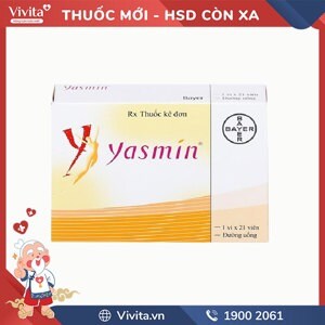 Thuốc ngừa thai Yasmin 21 viên Thái Lan