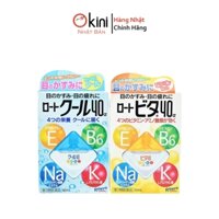 THUỐC NHỎ DƯỠNG MẮT ROHTO VITA 40 NHẬT BẢN MÀU XANH, VÀNG - 12ML (NỘI ĐỊA NHẬT)