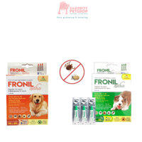 Thuốc nhỏ gáy dành cho chó VEMEDIM FRONIL EXTRA trị ve rận, bọ chét – tuýp