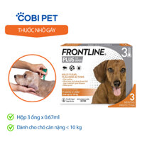 Thuốc Nhỏ Gáy Phòng Trị Ve Bọ Chét Cho Chó FRONTLINE PLUS FOR DOGS