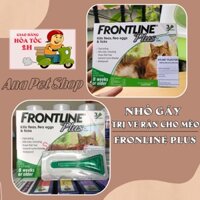 Thuốc Nhỏ Gáy Phòng Và Trị Ve Rận Bọ Chét Cho Mèo Frontline Plus For Cats