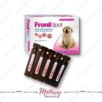 Thuốc nhỏ gáy trị ve rận, bọ chét Fronil Spot trên chó