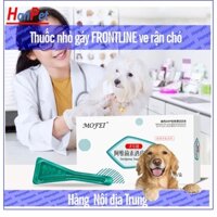 Thuốc Nhỏ gáy trị ve rận FRONTLINE FLUS (Nội địa) Thuốc trị ghẻ chó mèo, chấy rận trị bệnh demodex dạng nhỏ sống lưng
