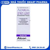 Thuốc nhỏ mắt Azarga Alcon giảm áp lực nội nhãn (5ml)