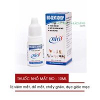Thuốc Nhỏ Mắt Cho Chó Mèo - Trị Viêm Mắt - BIO GENTADROP 10ml