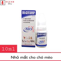 Thuốc nhỏ mắt cho chó mèo - Bio Gentadrop 10ml