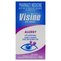 Thuốc nhỏ mắt dị ứng Visine 15mL