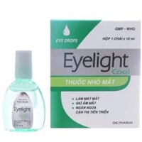 Thuốc nhỏ mắt Eyelight Cool DHG làm mát, giữ ẩm mắt, ngắn ngừa cận thị tiến triển