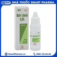 Thuốc nhỏ mắt, nhỏ mũi Natri Clorid 0,9% Pharmedic hỗ trợ rửa mắt, rửa mũi, phụ trị nghẹt mũi, sổ mũi