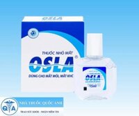 Thuốc nhỏ mắt Osla 15ml – Dùng cho mắt mỏi và mắt khô