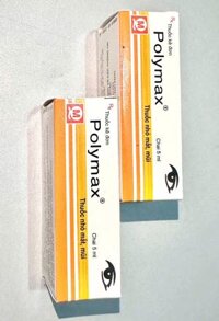 Thuốc nhỏ mắt Polymax 5ml điều trị viêm kết mạc, mắt đỏ, viêm ngứa mắt