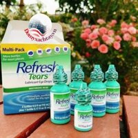 Thuốc nhỏ mắt Refresh Tears Lubricant Eye Drops Combo (4 chai x15ml + 1 chai 5ml)