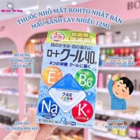 Thuốc Nhỏ Mắt Rohto Nhật Bản 12ml - Màu Xanh