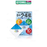 Thuốc nhỏ mắt Rohto Vita 40 Nhật Bản 12ml, Xanh  - 300/ Thùng