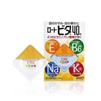 Thuốc nhỏ mắt Rohto Vita 40 Vàng 50ml nhật bản