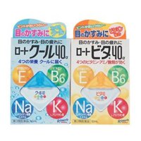 Thuốc nhỏ mắt Rohto Vita 40 12ml màu xanh và vàng Nhật Bản