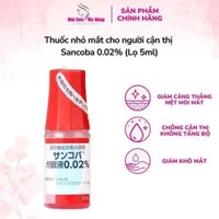 Thuốc Nhỏ Mắt Sancoba Điều Tiết Chứng Mỏi Mắt 5ml