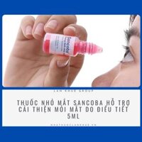 THUỐC NHỎ MẮT SANCOBA HỖ TRỢ CẢI THIỆN MỎI MẮT DO ĐIỀU TIẾT 5ML