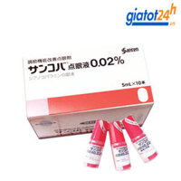 Thuốc Nhỏ Mắt Sancoba Nhật Bản [Hộp 10 lọ]