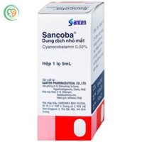 Thuốc nhỏ mắt Sancoba Santen cải thiện sự dao động về điều tiết trong chứng mỏi mắt (5ml)