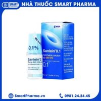 Thuốc nhỏ mắt Sanlein 0.1% hỗ trợ điều trị rối loạn biểu mô kết giác mạc (5ml)