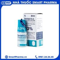 Thuốc nhỏ mắt Sanlein 0.3% hỗ trợ điều trị rối loạn biểu mô kết giác mạc (5ml)