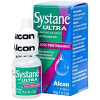 Thuốc nhỏ mắt Systane Ultra Alcon giảm các chứng rát và kích ứng do khô mắt (5ml